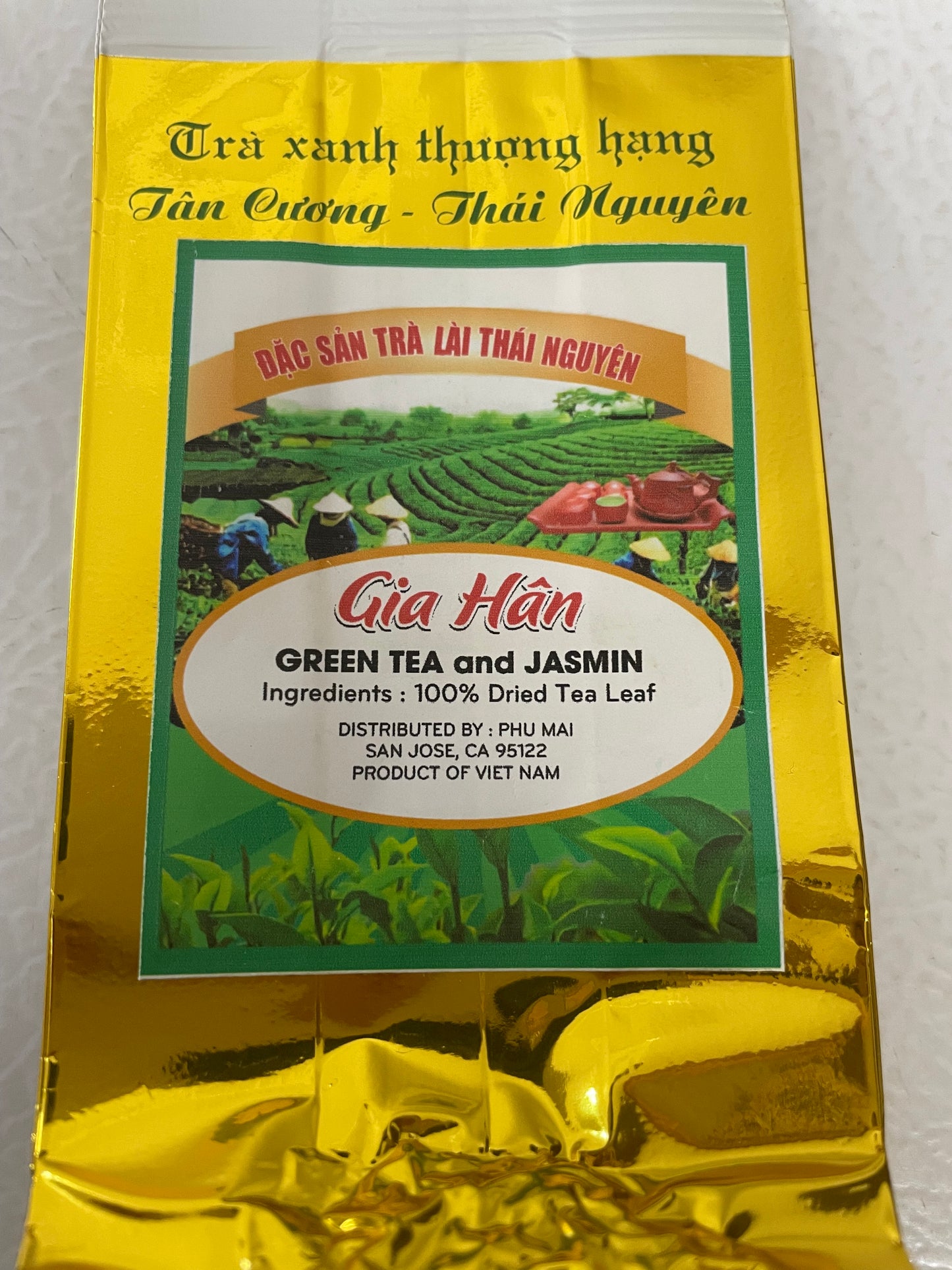 Tra Lai Thai Nguyen (Green Tea & Gasmin)