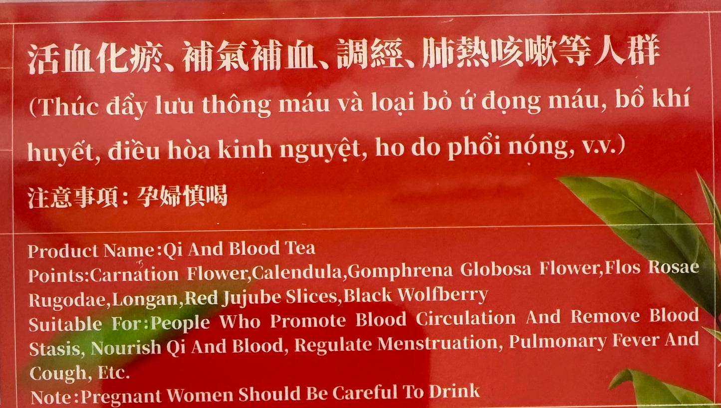 Si and Blood Tea (氣血茶) trà dưỡng huyết- 15 bags