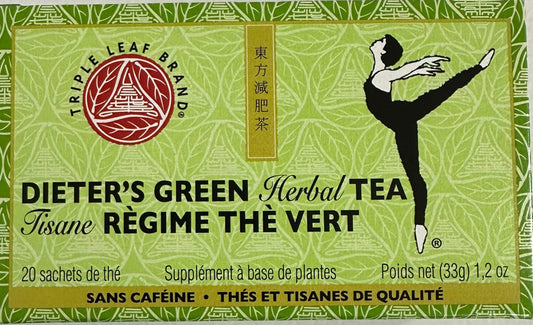 Triple Leaf Brand Dieter's Green Herbal Tea (20 bags)