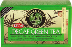 Triple Leaf - Decaf Green Teas (20 bags)