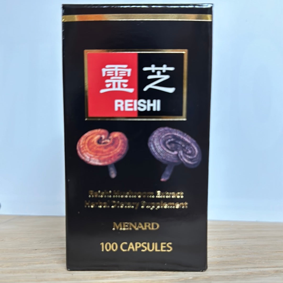 Reishi Mushroom Extract by Menard (100 capsules)