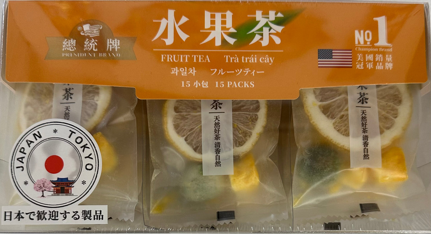 Fruit Tea (水果茶） trả trái cây - 15 bags