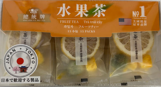 Fruit Tea (水果茶） trả trái cây - 15 bags