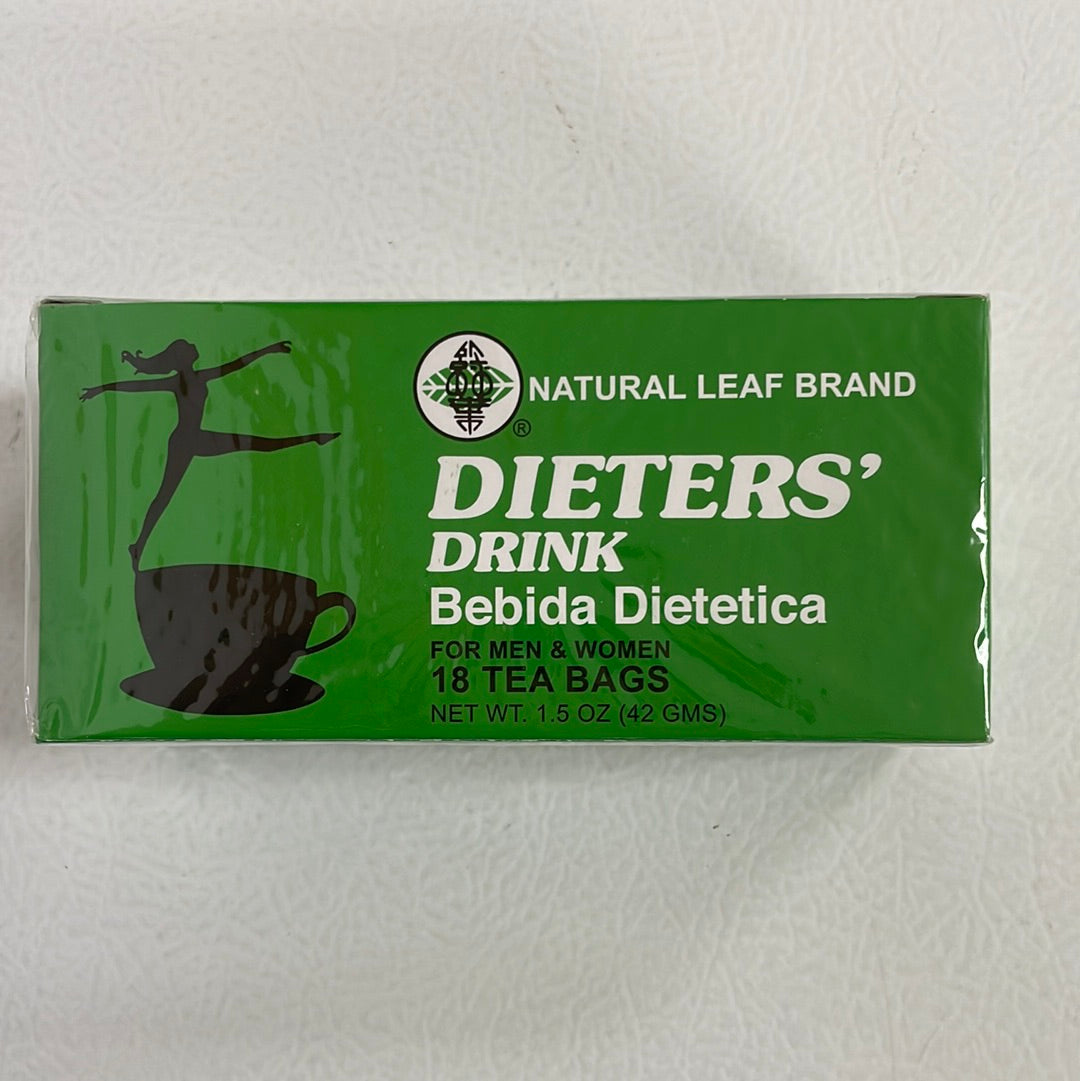 Natural Leaf Brand Dieter’s Drink Tea (18 bags) – Dyong Herbs