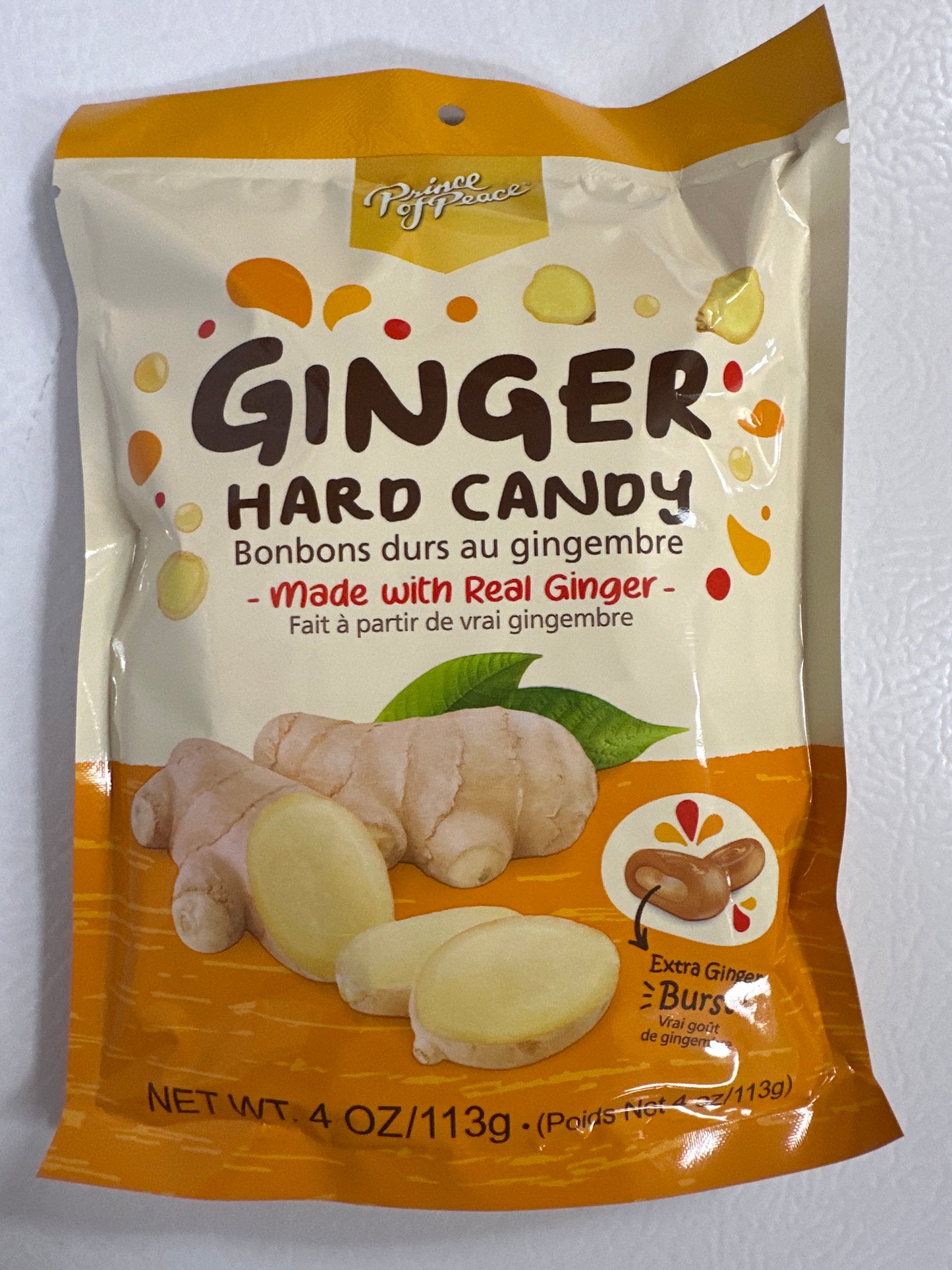 Ginger Hard Candy
