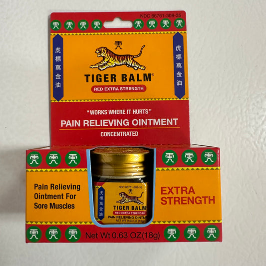 Tiger Balm Red Extra Strength (18g / 0.63oz)