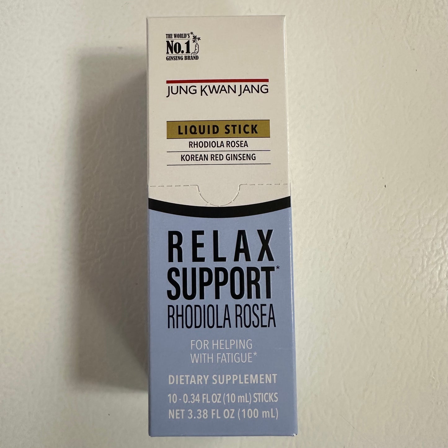 Relax Support Rhodiola Rosea Korean Red Ginseng by Jung Kwan Jang