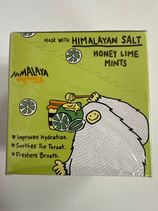 Himalaya Salt Honey Lime Mints Candy (12 bags)