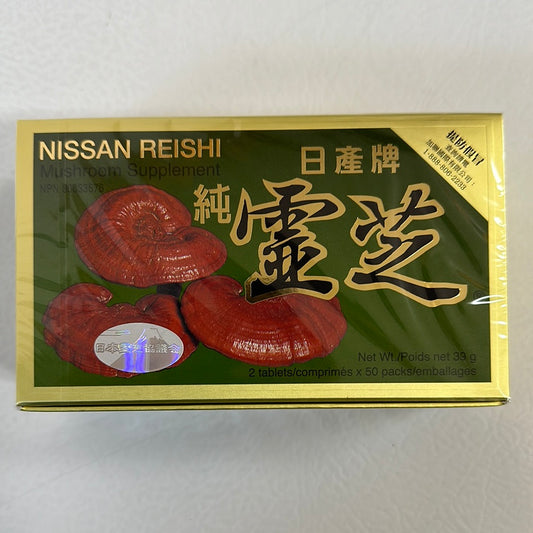 Nissan Reishi Mushroom (2 tablets x 50 packs)