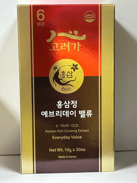 Korean Red Ginseng Extract (10g x 30ea)