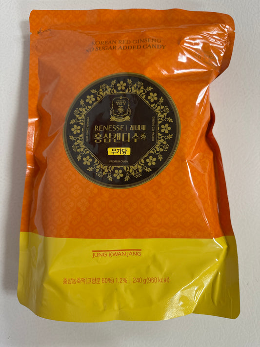 Renesse Korean Red Ginseng Candy (No Sugar)
