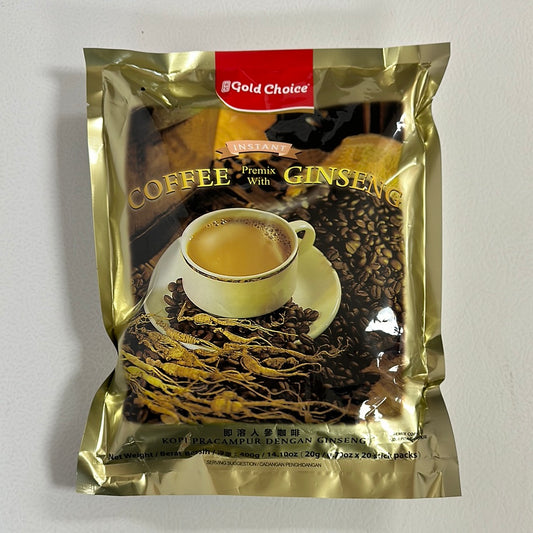 Gold Choice instant coffee with Ginseng