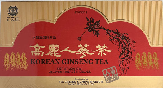 FEC Korean Ginseng Tea Instant (100 bags)