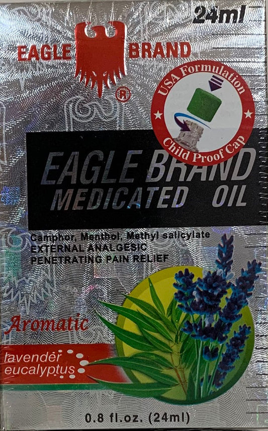 Eagle Brand Aromatic Lavender and Eucalyptus Oil (1 dozen)