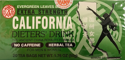 Evergreen Brand California Dieters Tea (20 bags)