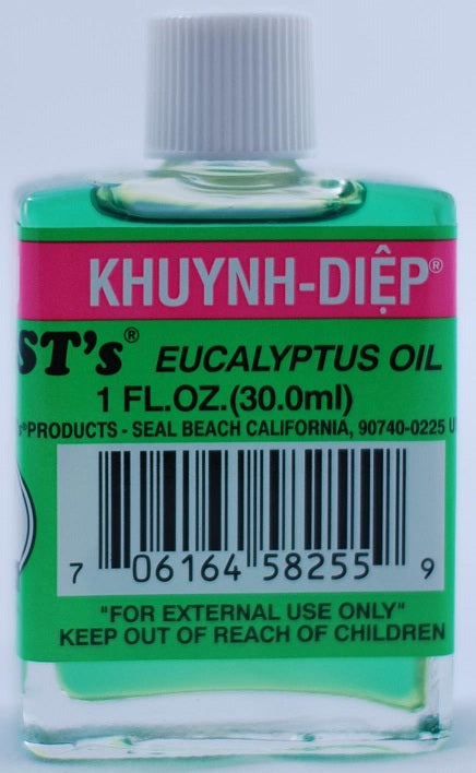 Eucalyptus Oil by BST - (Khuyng Diep) (12 bottles)